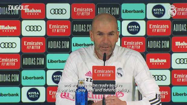 Zinedine Zidane: 'We have to be ready to give our best'